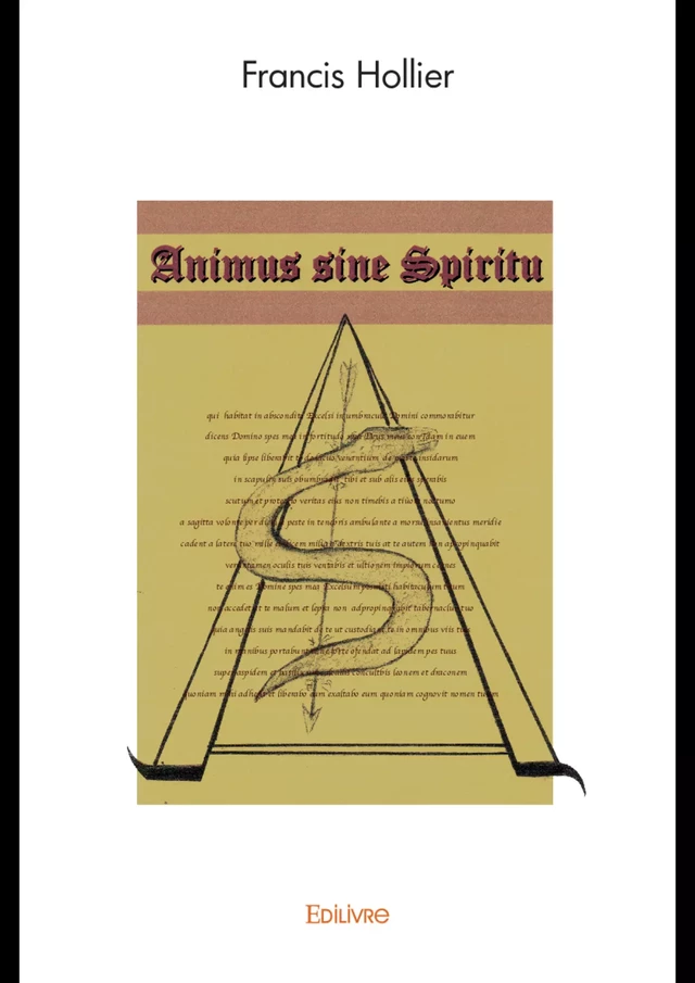 Animus sine Spiritu - Francis Hollier - Editions Edilivre