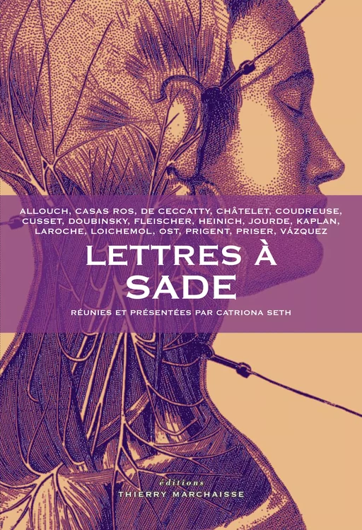 Lettres à Sade -  - Éditions Thierry Marchaisse