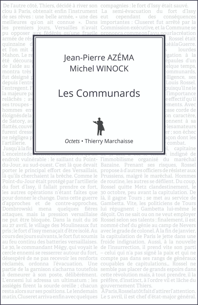 Les Communards - Michel Winock, Jean-Pierre Azéma - Éditions Thierry Marchaisse