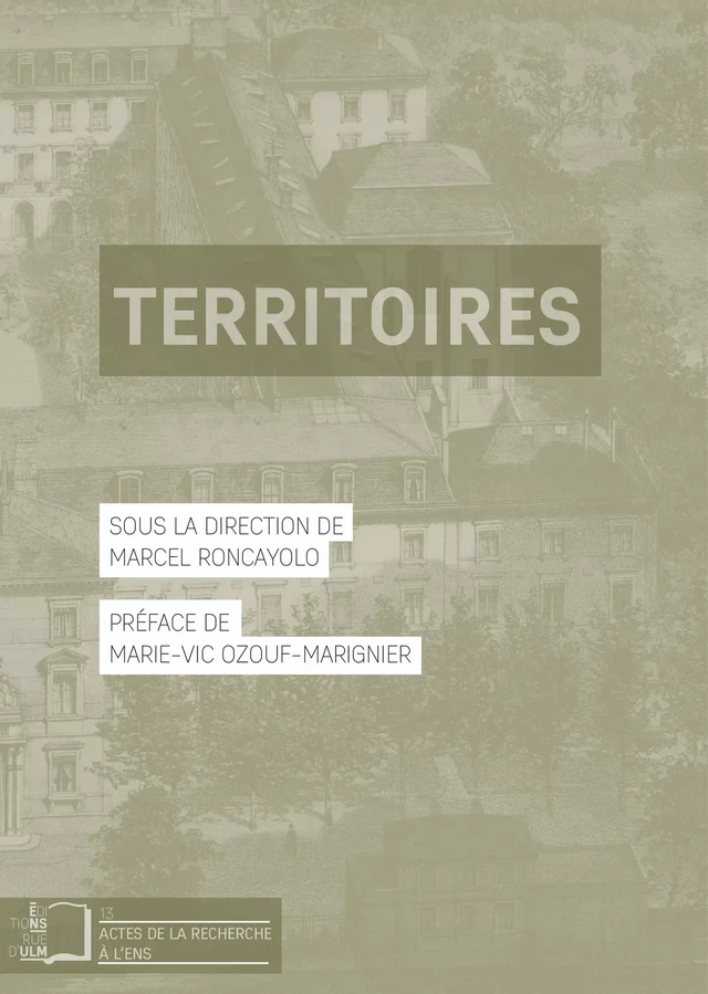 Territoires -  - Éditions Rue d’Ulm via OpenEdition