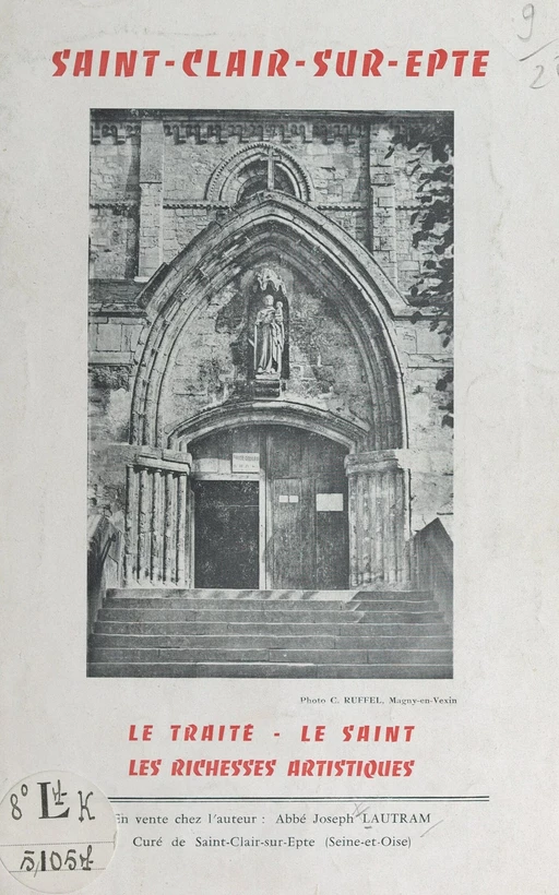 Saint-Clair-sur-Epte - Joseph Lautram - FeniXX réédition numérique