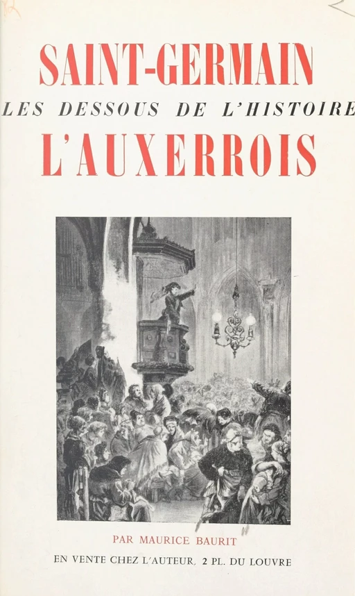 Saint-Germain l'Auxerrois - Maurice Baurit - FeniXX réédition numérique