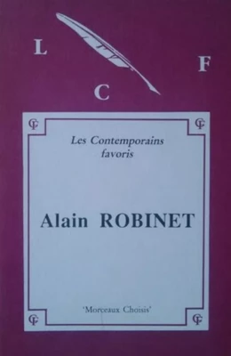 Morceaux choisis d'Alain Robinet (édition originale)