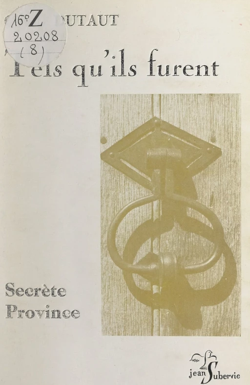 Tels qu'ils furent... - Camille Dutaut - FeniXX réédition numérique