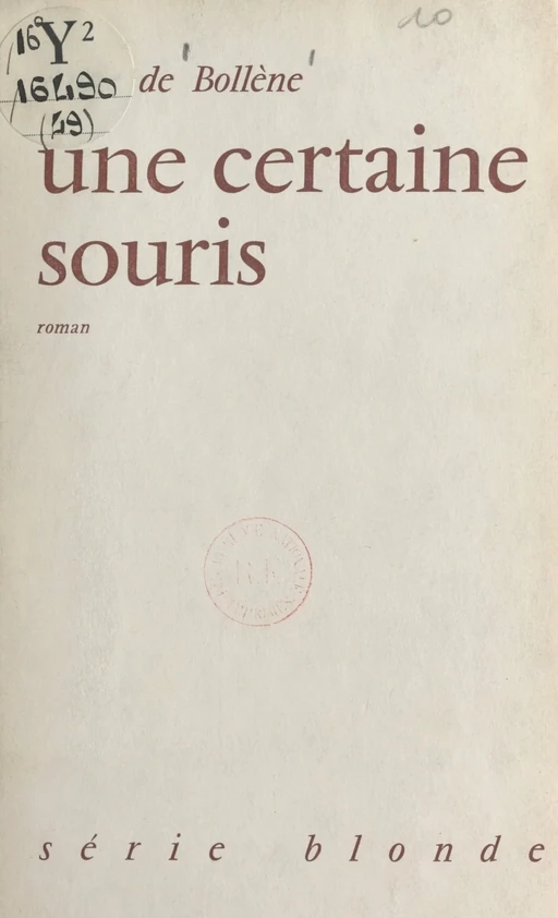 Une certaine souris - Anne de Bolène - FeniXX réédition numérique