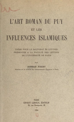 L'art roman du Puy et les influences islamiques