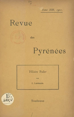 Hilaire Pader, peintre toulousain au XVIIe siècle