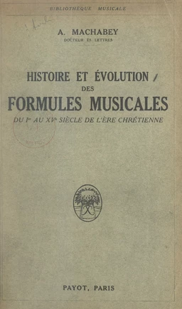 Histoire et évolution des formules musicales