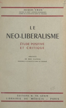 Le néo-libéralisme