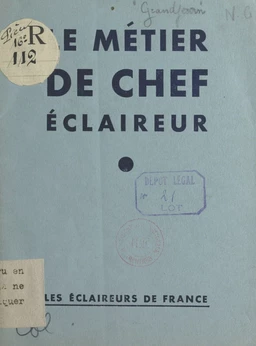 Le métier de chef éclaireur