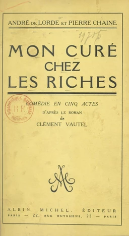 Mon curé chez les riches