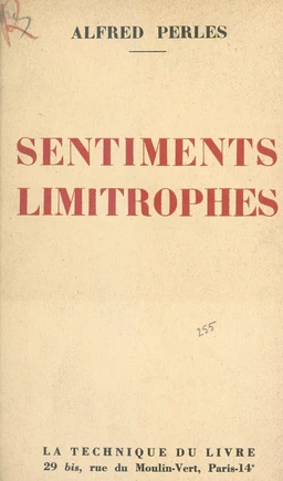 Sentiments limitrophes