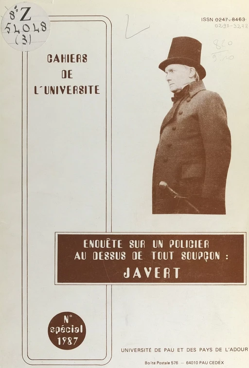 Enquête sur un policier au-dessus de tout soupçon : Javert - Maurice Descotes - FeniXX réédition numérique