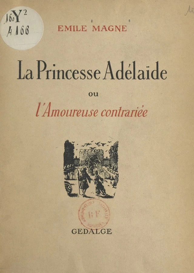 La princesse Adélaïde - Émile Magne - FeniXX réédition numérique