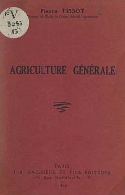 Agriculture générale