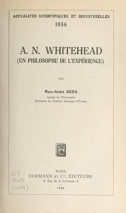 A. N. Whitehead