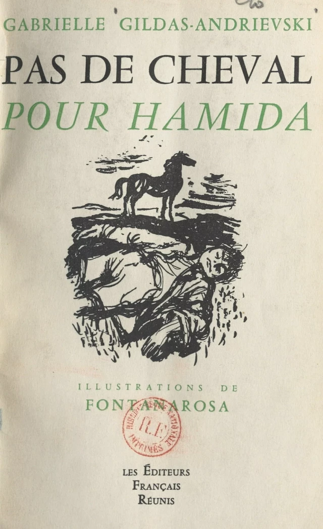 Pas de cheval pour Hamida - Gabrielle Estivals - FeniXX réédition numérique