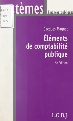 Éléments de comptabilité publique