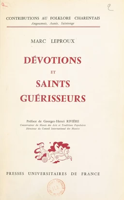 Dévotions et saints guérisseurs