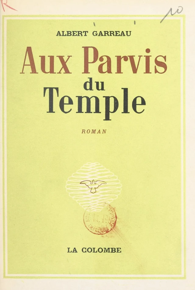 Aux parvis du temple - Albert Garreau - FeniXX réédition numérique