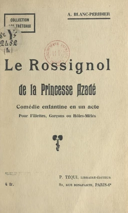 Le rossignol de la princesse Azadé