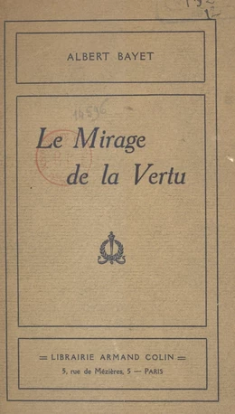 Le mirage de la vertu