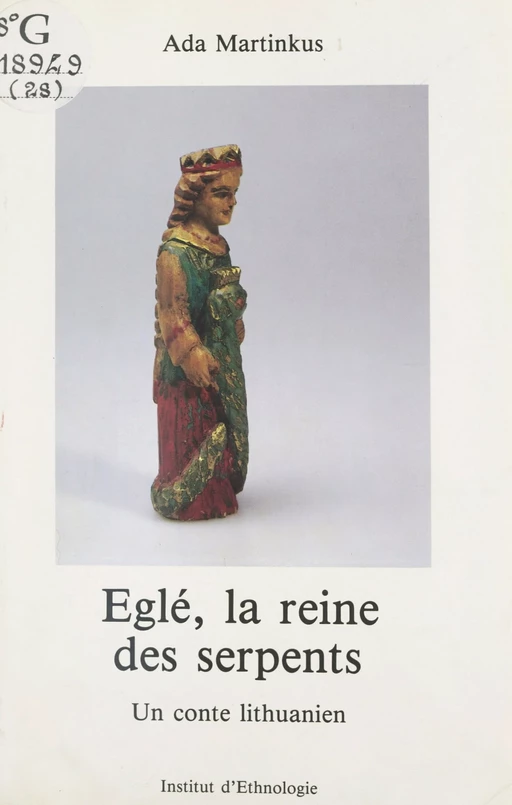 Eglé, la reine des serpents - Ada Martinkus - FeniXX réédition numérique