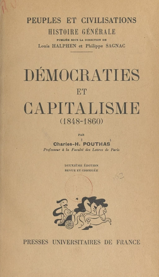 Démocraties et capitalisme, 1848-1860 - Charles-Hippolyte Pouthas - FeniXX réédition numérique