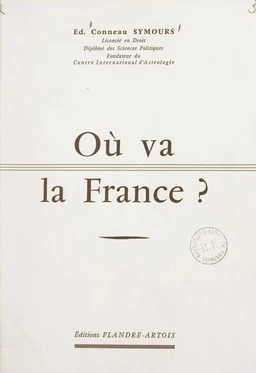 Où va la France ?