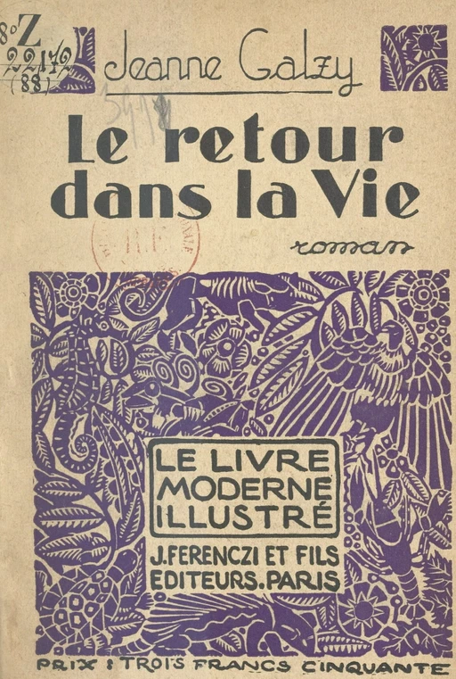 Le retour dans la vie - Jeanne Galzy - FeniXX réédition numérique