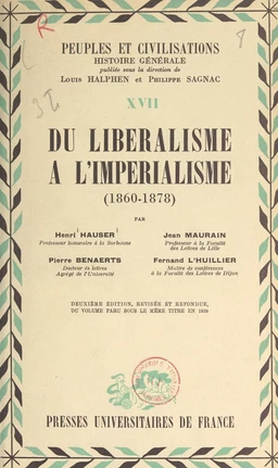 Du libéralisme à l'impérialisme : 1860-1878