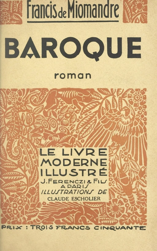 Baroque - Francis de Miomandre - FeniXX réédition numérique