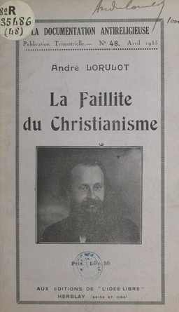 La faillite du christianisme