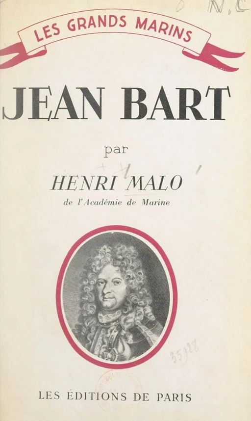 Jean Bart - Henri Malo - FeniXX réédition numérique