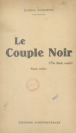 Le couple noir