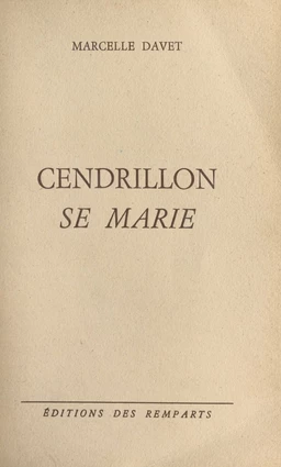 Cendrillon se marie