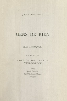 Gens de rien