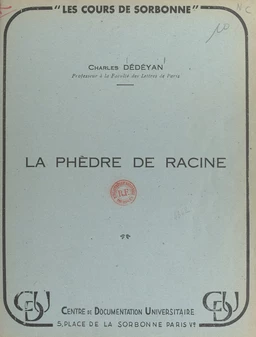 La Phèdre de racine