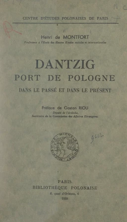 Dantzig, port de Pologne