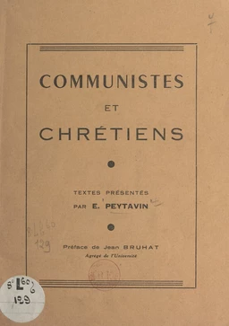 Communistes et chrétiens