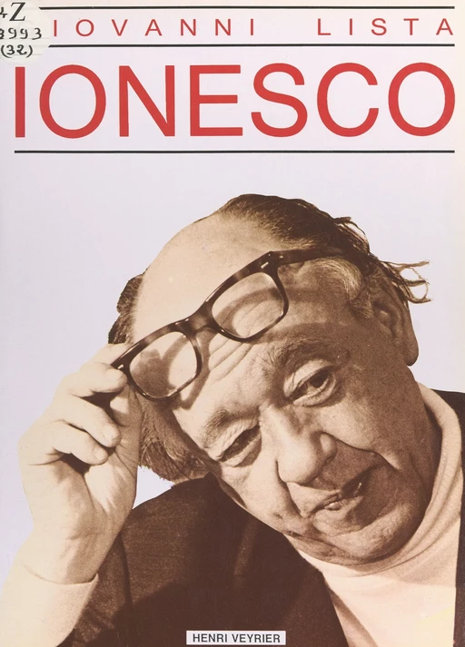 Ionesco - Giovanni Lista - FeniXX réédition numérique