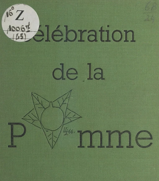 Célébration de la pomme - Franz Hellens - FeniXX réédition numérique