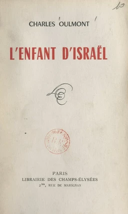 L'enfant d'Israël