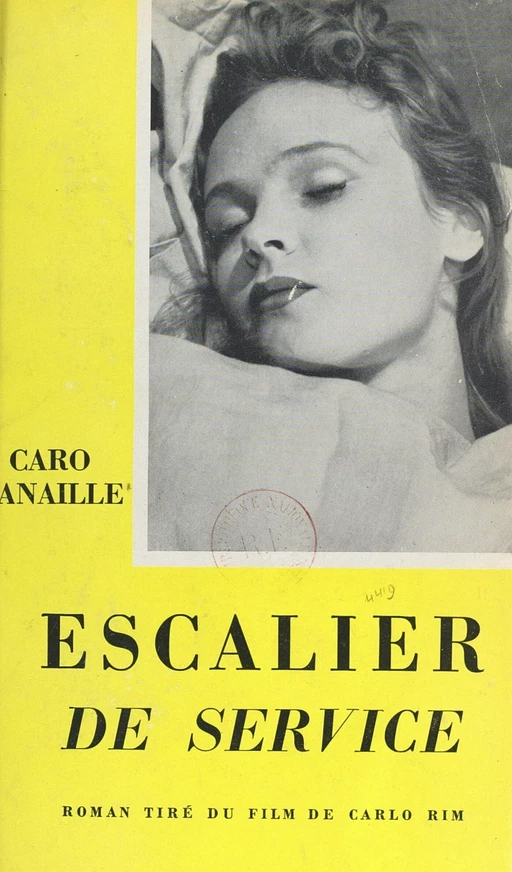 Escalier de service - Caro Canaille - FeniXX réédition numérique