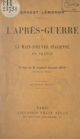 L'après-guerre et la main-d'œuvre italienne en France