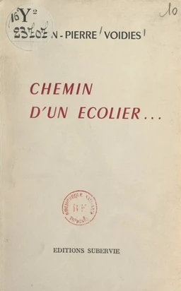 Chemin d'un écolier...