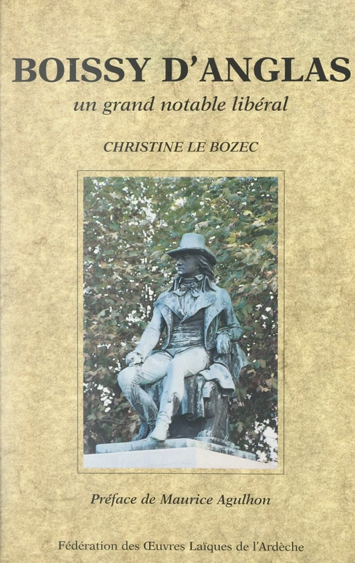 Boissy d'Anglas - Christine Le Bozec - FeniXX réédition numérique