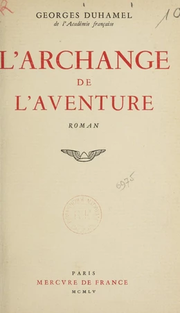 L'archange de l'aventure