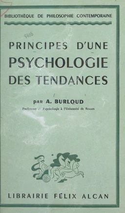 Principes d'une psychologie des tendances