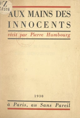 Aux mains des innocents